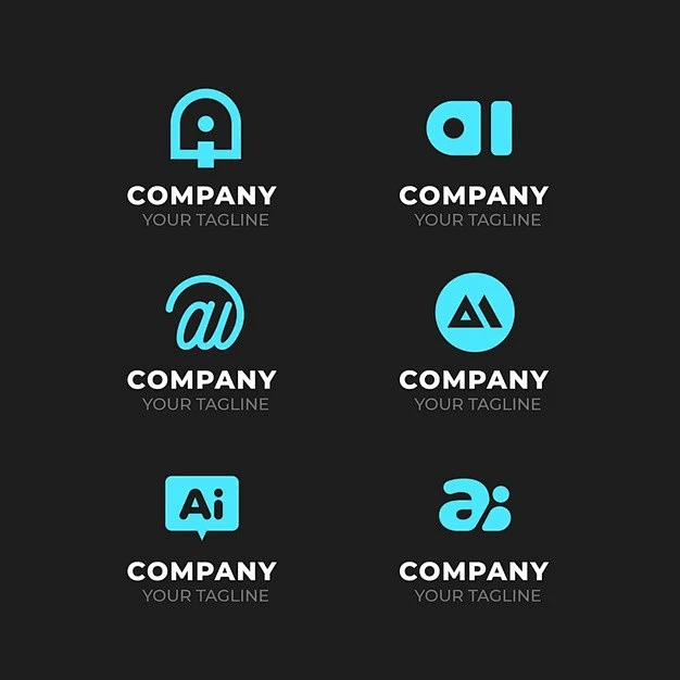 字母AI，logo标志矢量图设计素材-花瓣网