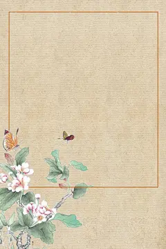 古风工笔画花叶中国风 - 小红书