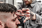 Frank Rimer - London Barber : I spent the afternoon in SHARPS Barber and Shop in London, taking photographs of local barber - Frank Glorified - AKA Frank Rimer. He takes his craft seriously and you can see in the photos his perfectionist nature. He's got 