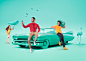 centrepoint print campaign : Full CGI Backgrounds for Print + Out of Home Campaign