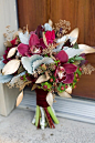 Rustic Winter Wedding Bouquet