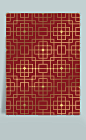 中国风东方传统红色喜庆春节花纹图案纹理海报背景 18.jpg