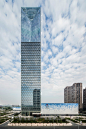 Jiangxi Nanchang Greenland Zifeng Tower by SOM