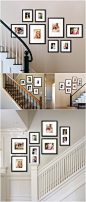 Awesome staircase photo galleries! Where would you put a wall gallery in your house?: