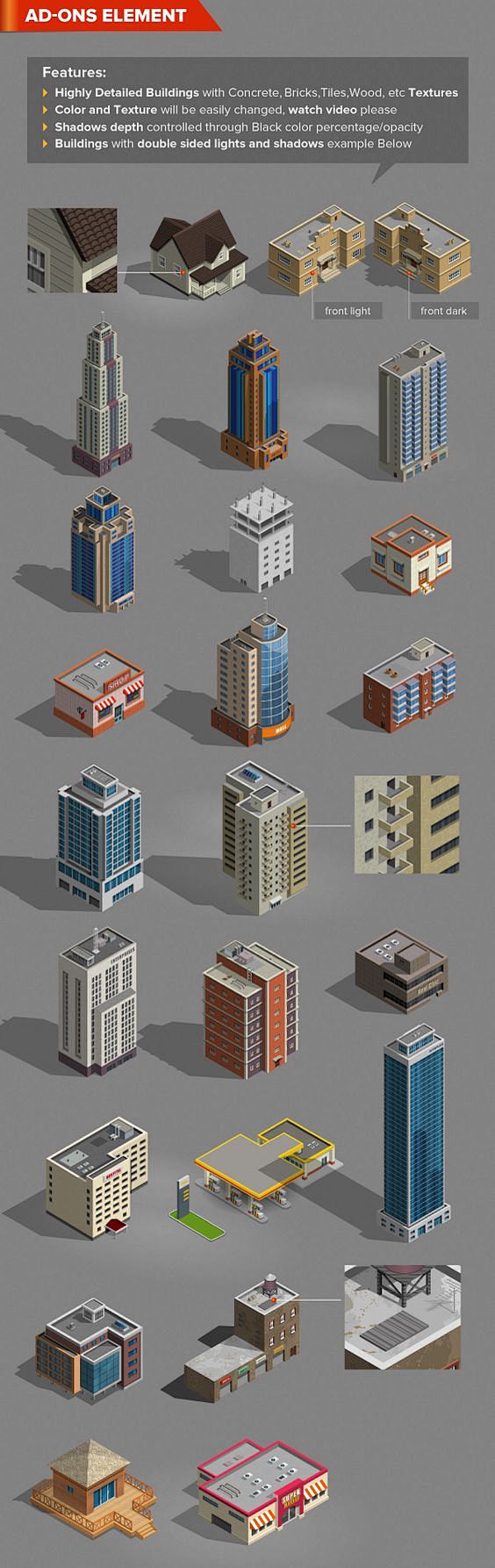 #体素# #体素建模#_建筑模型 _T2...