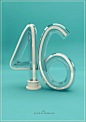 /// 100 Creativ Numbers /// on Behance