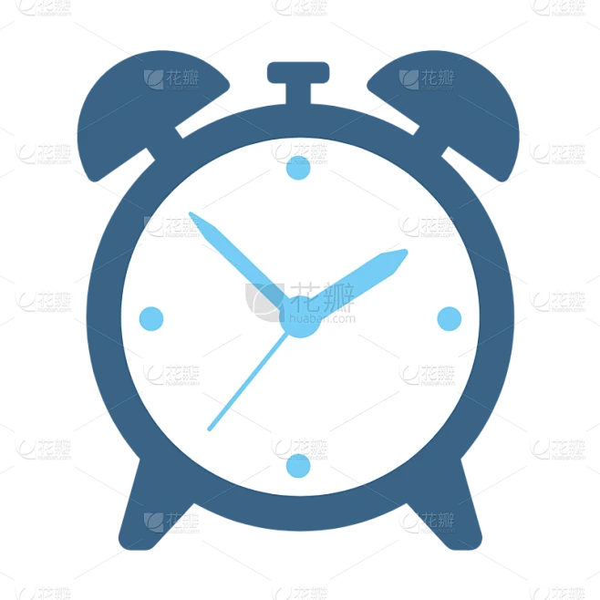 ICON-扁平矢量钟表元素-SVG20素材-花瓣网