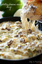 Philly Cheese Steak Dip from chef-in-training.com ...this dip is incredible! Everything you love about philly cheese steak made into one addicting appetizer!
