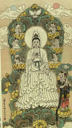 杨永青——观音造像