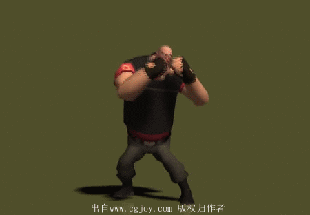 韩国动画师动作合集8 武士 壮汉 走 跑...
