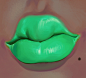 Kiss Kiss, Gwangtaeg Misul : Some paintings of lips I did for october, was going to do one every day but I couldn't think of more interesting ways to paint close ups of lips after a while and didn't want to just basically be doing repeats in different col