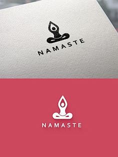 Yoga logo. Logo Temp...