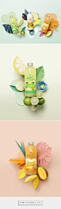 Capel Sour juices by Estudio Cielo. Source: Daily Package Design Inspiration.: