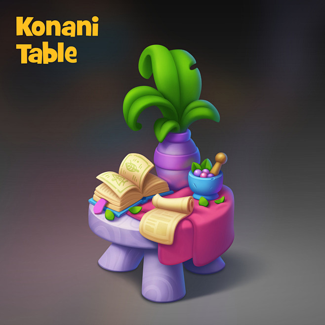 Konani table, Sasha ...