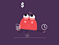 #UI中国·灵感分享#这周将分享的是Dribbble大神组织James Boorman的一些动效，一共五组（1-5），希望大家会喜欢。发布者@尘花落定#动效时代# UI中国灵感站，搜遍全球好创意！→OUI中国灵感库 - 搜遍全球创意灵感