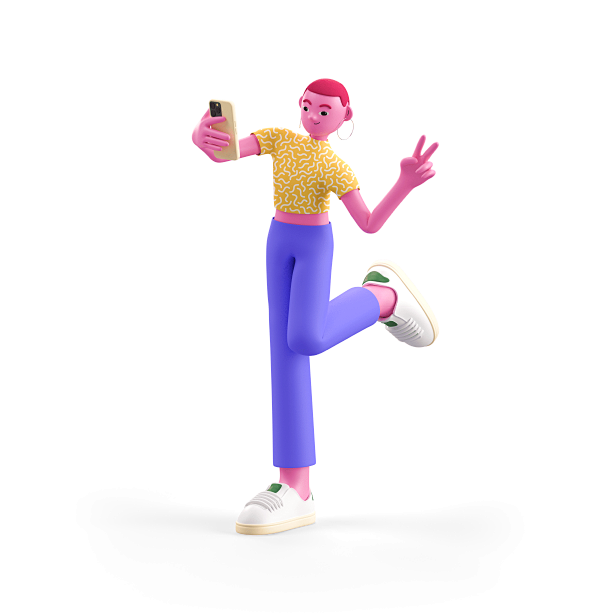 3d 人物制作自拍