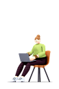 3D插画Web UI配图三维人物素材 PNG免抠图