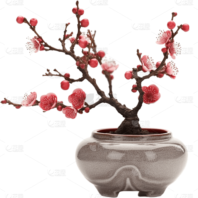 梅花盆栽