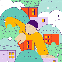 Afterain~采集到插画与品牌设计
