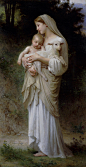 布格罗油画作品 William-Bouguereau-001 - budcs云芽酷 - 全球建筑与室内设计网