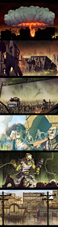 Oddland Intro Panels by Javas on deviantART