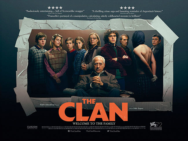 《The Clan》剧情电影海报设计欣赏