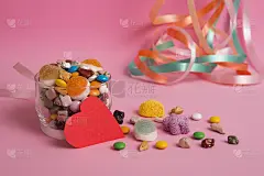 开斋节心形卡片