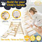 Amazon.com: Tottlr Foldable Triangle Climber (Triangle Only) - Premium Packaging - Small - CPSIA Certified Safe - Montessori Waldorf Climbing Triangle - Toddlers 6 Months - 2 Years : Toys & Games