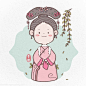 古风小姐姐简笔画~
（投稿：@苓爽） ​ ​​​​
