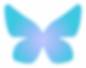 渐变油画棒背景素材-蓝紫蝴蝶