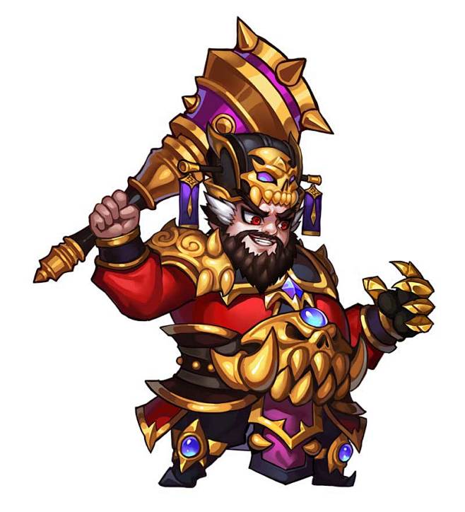 ranger战狼从ranger026转采于2019-03-07 09:46:07董卓三国武将 q版