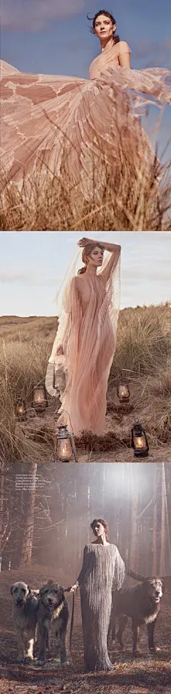 《Harper's Bazaar》 英国版2019一月号高级定制专题大片