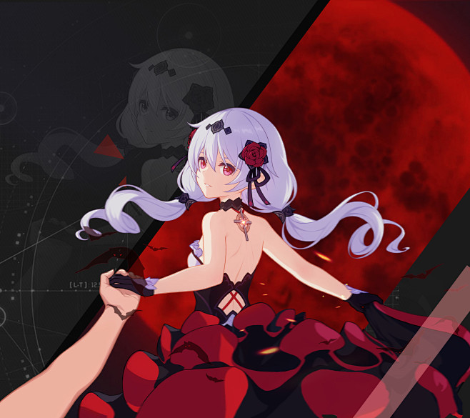 德丽莎月下初拥