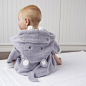 新品美国Baby Aspen婴儿浴袍/浴巾 宝宝礼物 0-9个月 蓝/粉/红3色-淘宝网