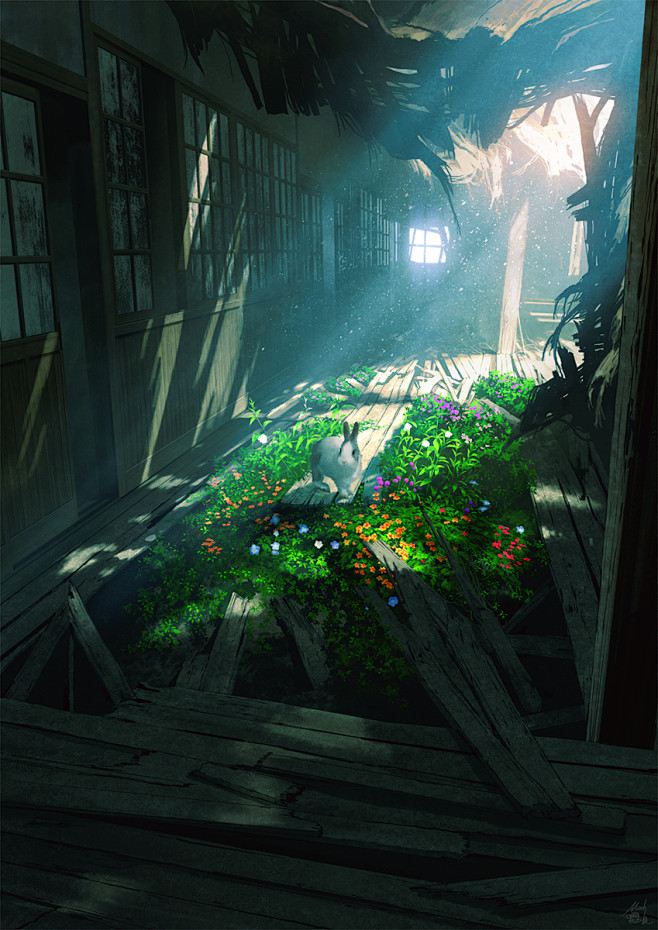 #背景 秘密の花園（＋COMITIA12...