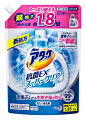 Amazon | 【大容量】アタック 抗菌EX スーパークリアジェル 洗濯洗剤 液体 詰替用 1.35kg | アタック | ドラッグストア