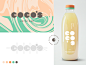 Coco's Brand Exploration bottle packaging branding concept orange green custom wordmark coco coconut juice bar badge texture liquid juice agrib logodesign logo visual identity exploration brand design branding