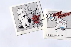 售罄无补 薄荷兔手帐 韩国no not never故事集贴纸包 ins风贴防水-淘宝网