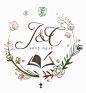 wedding  logo-花卉