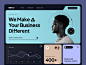 Metly Web Site Design Landing Page  Home Page UI by Halo UIUX for