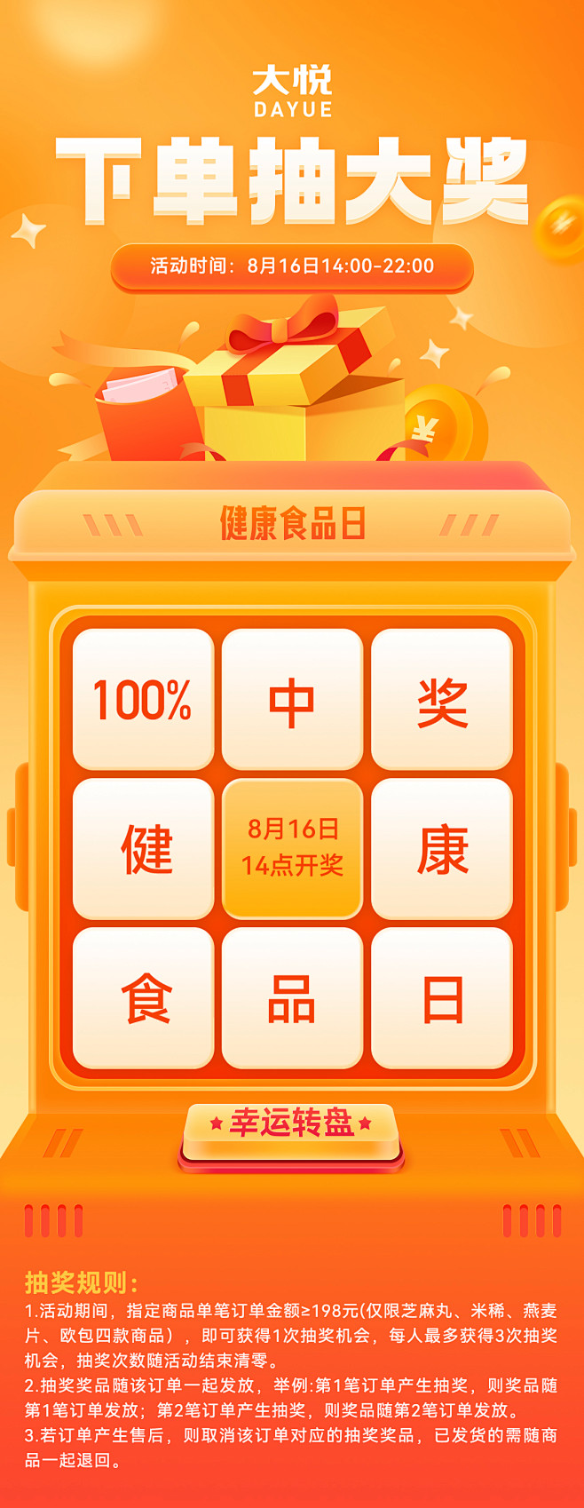 抽奖社群海报