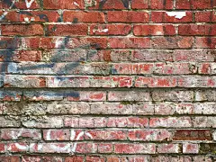 砖墙,肮脏的,纹理,红色,摇滚乐,地下的,褐色,水平画幅,风化的,墙