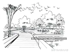 【大苏有“画”说】湿地景观栈道手绘表达 :  — 写在前面的 — 每一个景观环艺的同学都绕不开必须掌握的技能就是手绘， 故“拆“绘”笔记 ” 专栏将就手绘表现中不同空间场景中不同的绘图要素进行全面的拆解和分析，解决手绘中的重点难点问题，以 “拆 ” 促…