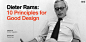 ‘Dieter Rams: Ten Principles For Good Design’ by Shuffle | Readymag,‘Dieter Rams: Ten Principles For Good Design’ by Shuffle | Readymag