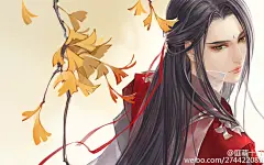 古风，美男，插画