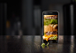 McDonald's Mobile App : Leo Burnett's Arc Worldwide selected us to create a series of 11 sensational images introducing McDonald's new mobile app. The brief was for the food photography to appear as a screen image, yet have portions of the food "come