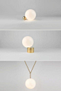 New lights from Michael Anastassiades, presented at Euroluce, Milan 2013.
