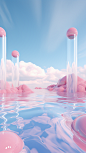 aoliao12366_A_romantic_surrealism_background_centered_compositi_38be5a9a-4c66-4f6f-8a9d-3844fd34d66b