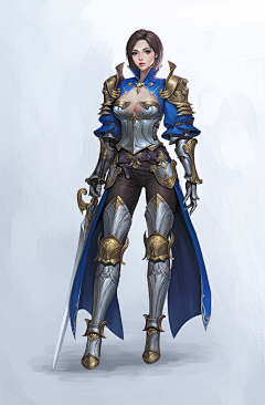 观烟火采集到服装风格（中世纪）女