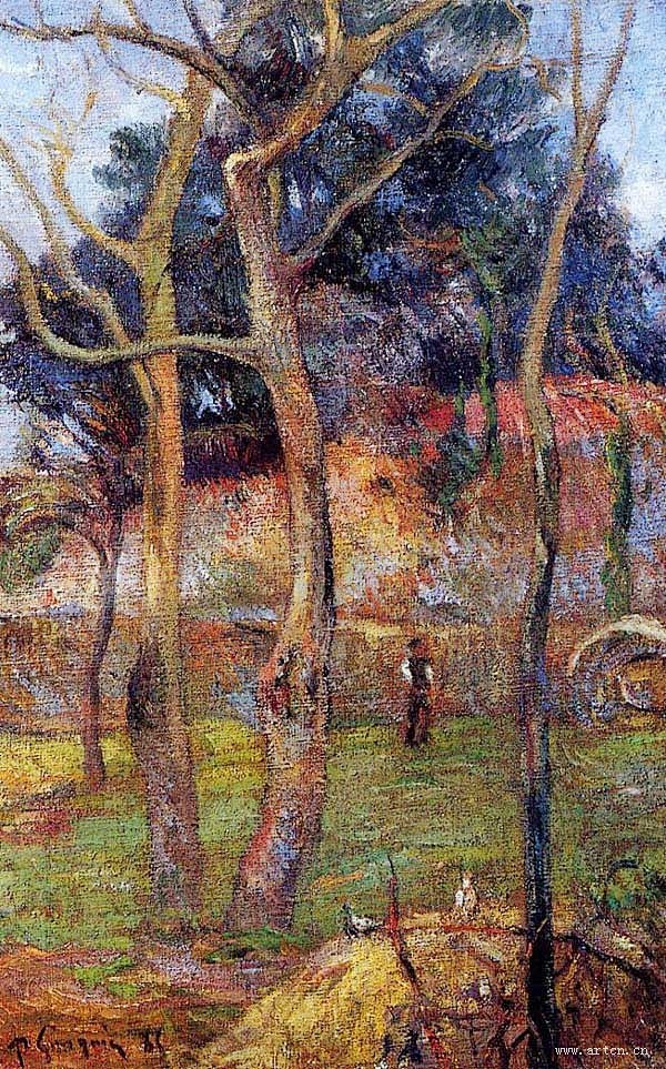 后期印象画派代表人物保罗高更184819035世界油画名家